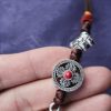 Tibetan Om Mani Padme Hum Prayer Wheel Car Hanging Decoration Tibetan Om Mani Padme Hum Prayer Wheel Car Hanging Decoration