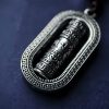 Tibetan Om Mani Padme Hum Prayer Wheel Car Hanging Decoration Tibetan Om Mani Padme Hum Prayer Wheel Car Hanging Decoration