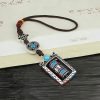 Six True Words Tibetan Prayer Wheel Keychain Six True Words Tibetan Prayer Wheel Keychain