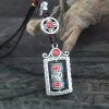 Six True Words Tibetan Prayer Wheel Keychain Six True Words Tibetan Prayer Wheel Keychain