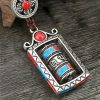 Six True Words Tibetan Prayer Wheel Keychain Six True Words Tibetan Prayer Wheel Keychain