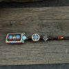 Six True Words Tibetan Prayer Wheel Keychain Six True Words Tibetan Prayer Wheel Keychain