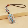 Six True Words Tibetan Prayer Wheel Keychain Six True Words Tibetan Prayer Wheel Keychain