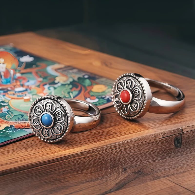 Tibetan Rotatable Peace Ring Tibetan Rotatable Peace Ring