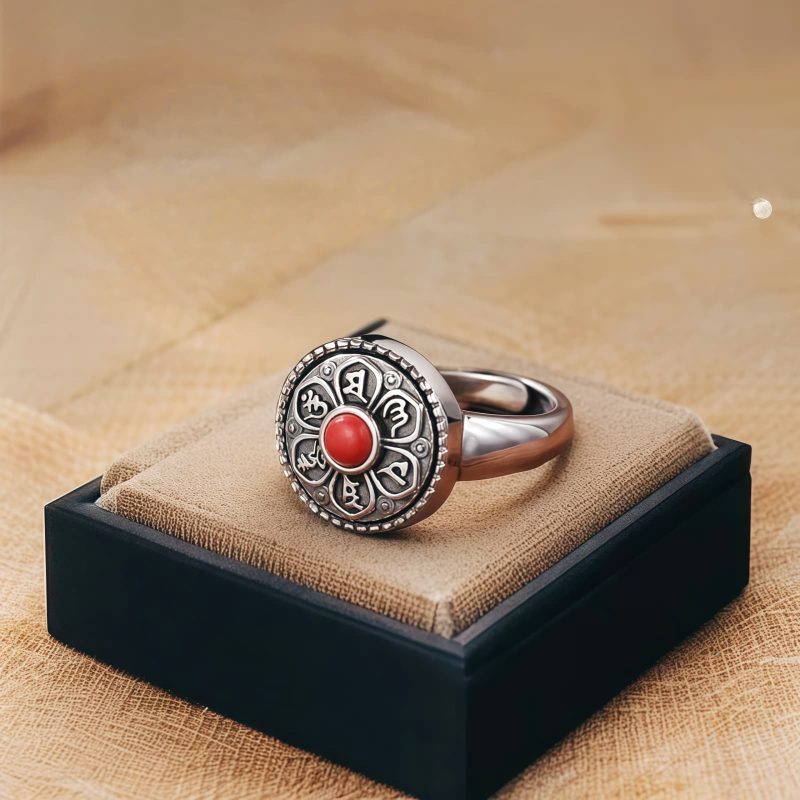 Tibetan Rotatable Peace Ring Tibetan Rotatable Peace Ring