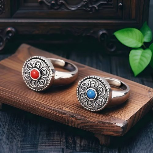 Anillo de Paz Rotatorio Tibetano