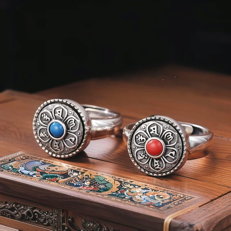 Tibetan Rotatable Peace Ring Tibetan Rotatable Peace Ring