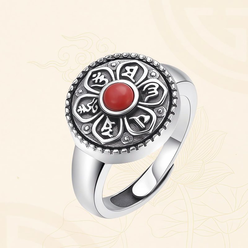 Tibetan Rotatable Peace Ring Tibetan Rotatable Peace Ring