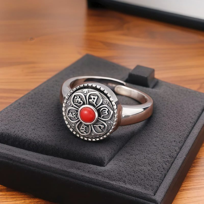 Tibetan Rotatable Peace Ring Tibetan Rotatable Peace Ring