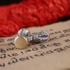 Tibetan 925 Silver Om Mani Padme Hum Dorje Pendant Tibetan 925 Silver Om Mani Padme Hum Dorje Pendant