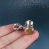 Tibetan 925 Silver Om Mani Padme Hum Dorje Pendant Tibetan 925 Silver Om Mani Padme Hum Dorje Pendant