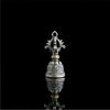 Tibetan 925 Silver Om Mani Padme Hum Dorje Pendant Tibetan 925 Silver Om Mani Padme Hum Dorje Pendant