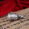 Tibetan 925 Silver Om Mani Padme Hum Dorje Pendant Tibetan 925 Silver Om Mani Padme Hum Dorje Pendant