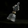Tibetan 925 Silver Om Mani Padme Hum Dorje Pendant Tibetan 925 Silver Om Mani Padme Hum Dorje Pendant