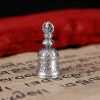 Tibetan 925 Silver Om Mani Padme Hum Dorje Pendant Tibetan 925 Silver Om Mani Padme Hum Dorje Pendant