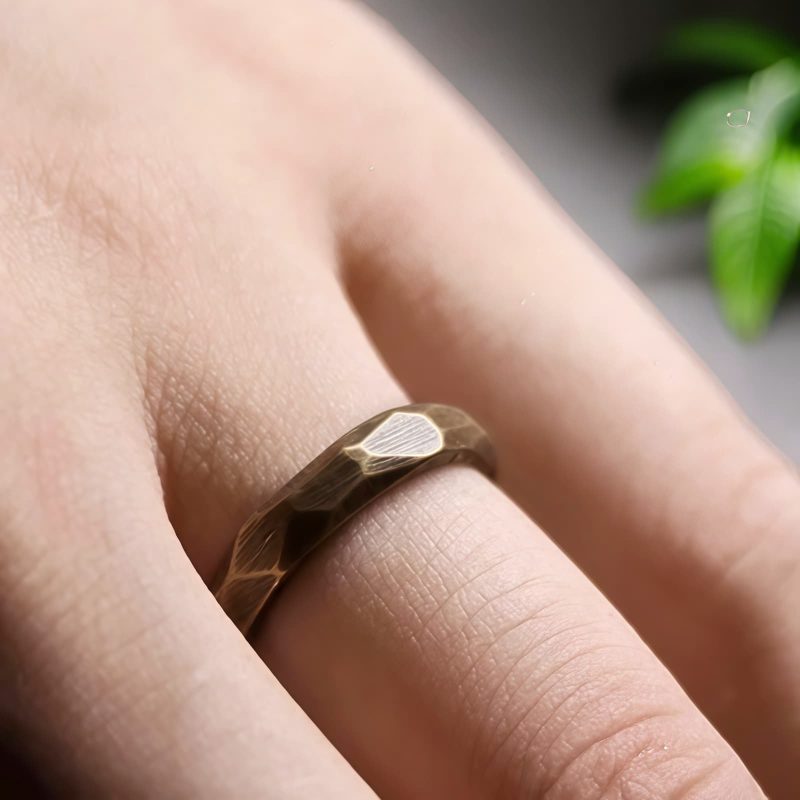 Tibetan Simple Design Copper Wealth Ring Tibetan Simple Design Copper Wealth Ring