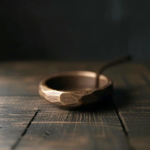 Anillo de Riqueza Tibetano de Cobre: Diseño Minimalista y Ajustable