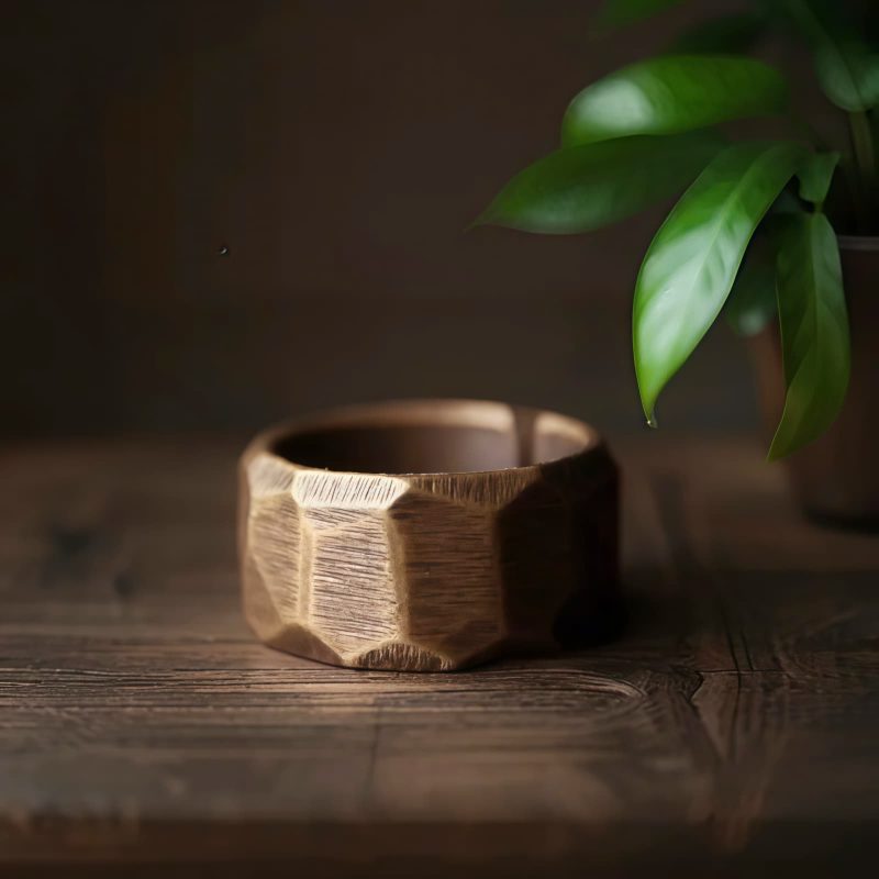 Tibetan Simple Design Copper Wealth Ring Tibetan Simple Design Copper Wealth Ring
