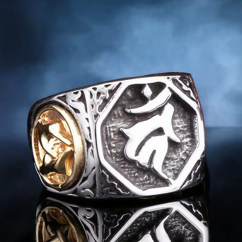 Anillo Tibetano de Equilibrio en Titanio