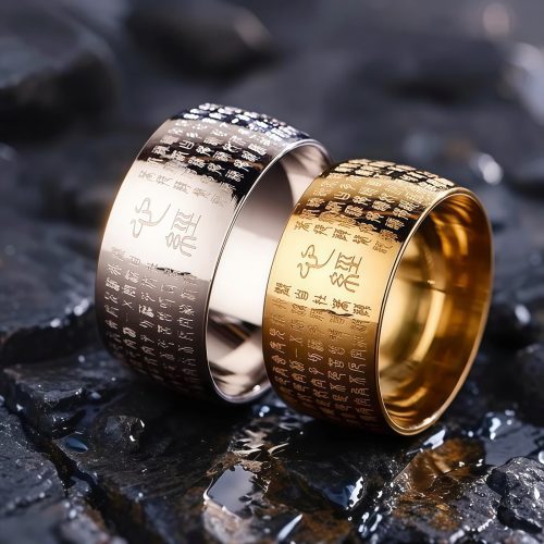 Tibetan Titanium Steel Balance Ring