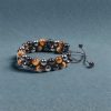 Protection Tiger's Eye Lava Rock Bracelet Protection Tiger's Eye Lava Rock Bracelet