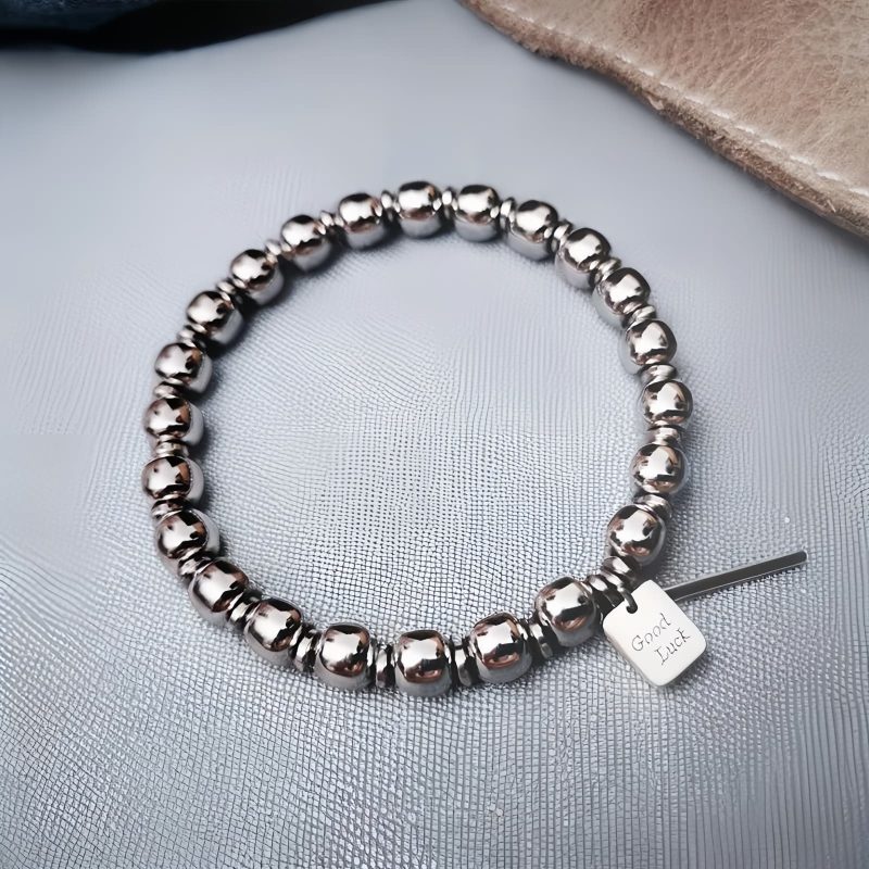 Titanstahl-Glücksarmband für innere Balance Titanium Steel Balance Good Luck Bracelet