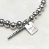 Titanstahl-Glücksarmband für innere Balance Titanium Steel Balance Good Luck Bracelet