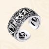 Anillo Tibetano Vintage Om Mani Padme Hum de Cobre Puro Vintage Tibet Om Mani Padme Hum Purity Ring