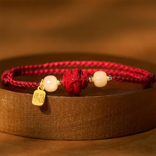 Cinnabar Snake Protection Bundle with Jade and Keychain