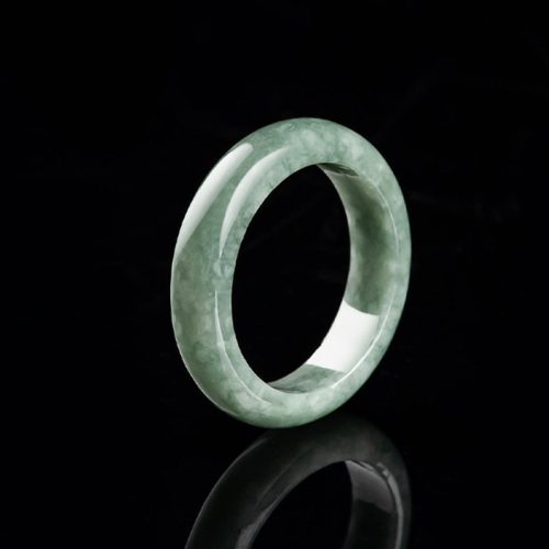 Natural Jade Abundance Prosperity Ring