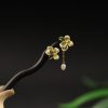 Ebony Gardenia Courage Hairpin