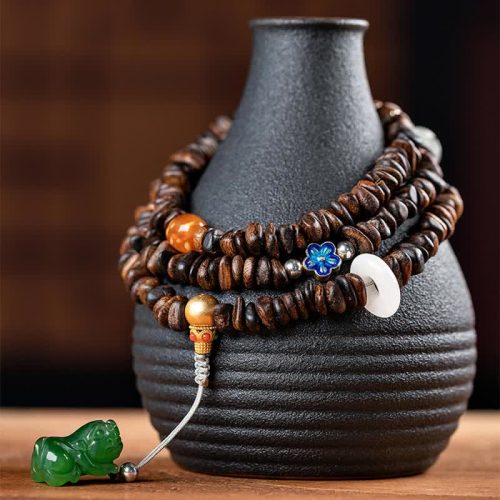 Brunei Agarwood PiXiu Peace Bracelet