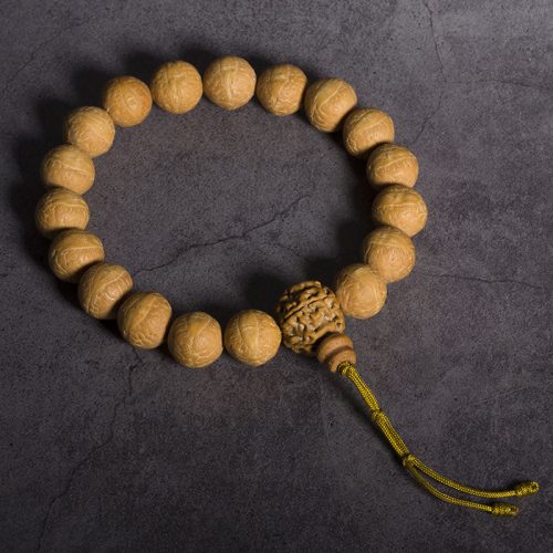 Bodhi Seed Lucky Wrist Mala with Tassel