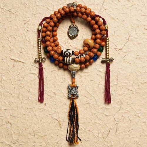 Tibetan Bodhi Seed 108 Mala Bracelet