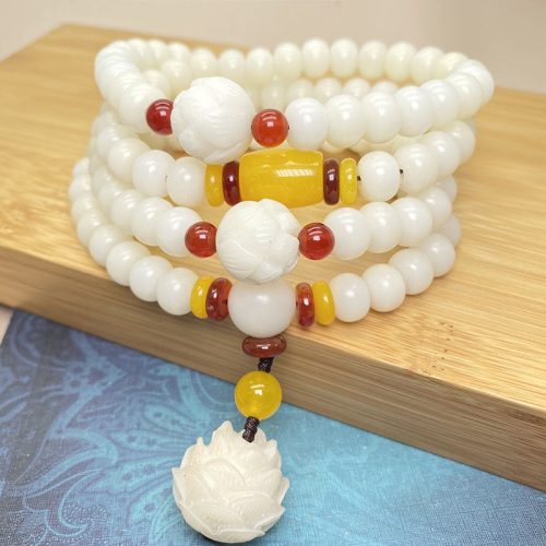 Lotus Bodhi Seed Protection Bracelet