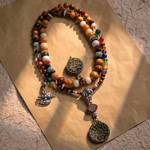 Tibetan Bodhi Seed OM Symbol Wisdom Bracelet