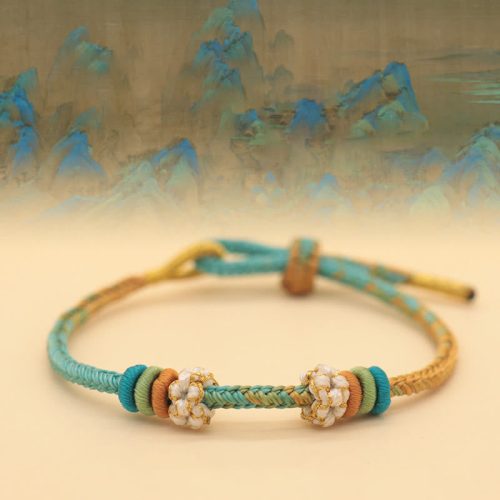 Handmade Eight Thread Peace Knot Braided Bracelet