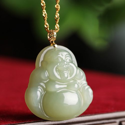 925 Silver Laughing Buddha Pendant