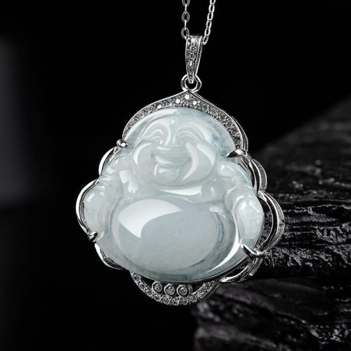 Natural Jade Abundance Pendant Necklace