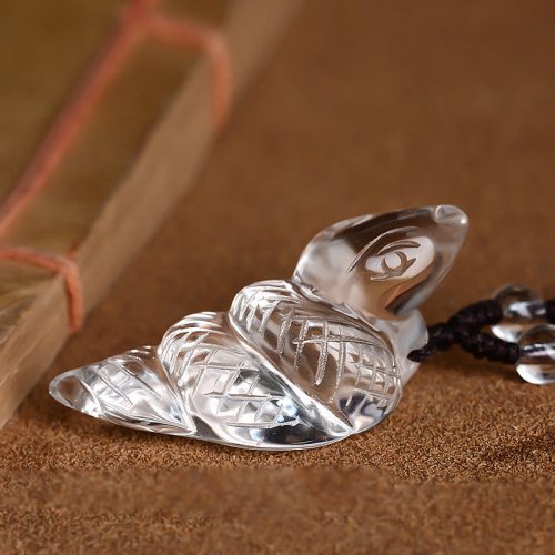 White Crystal Zodiac Pendant Necklace