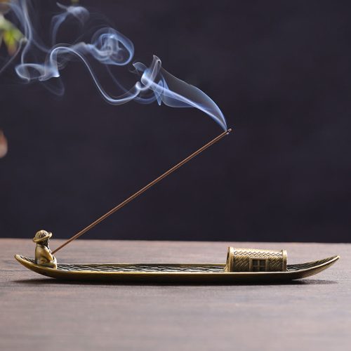 Alloy Fisherman Boat Räucherhalter