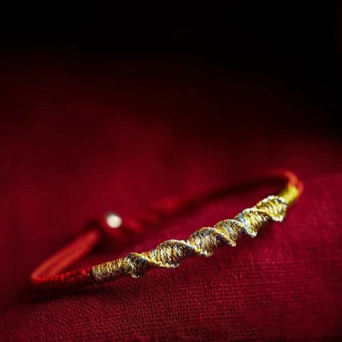 Tibetan 925 Silver Luck Strength Bracelet