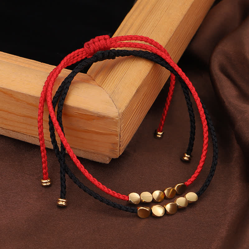 Adjustable Red String Feng Shui Harmony Bracelet