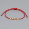 Adjustable Red String Feng Shui Harmony Bracelet