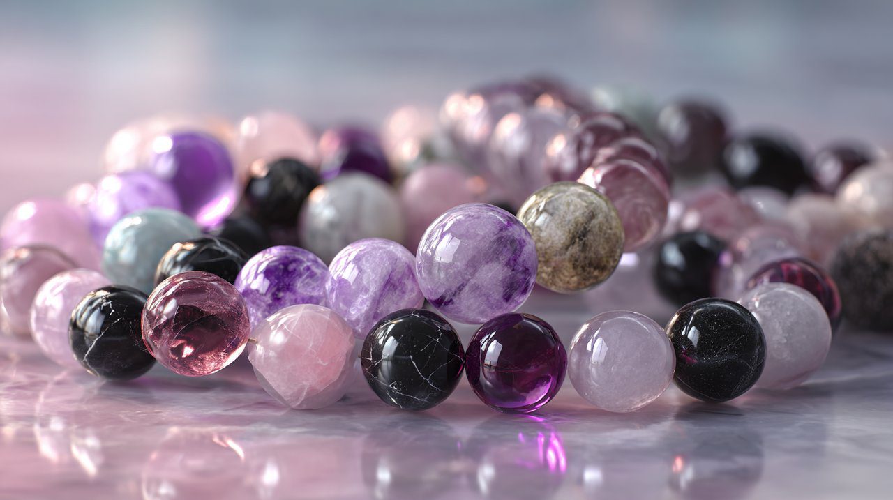 Different types of gemstone spiritual bracelets