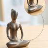 Ceramic Abstract Yoga Meditation Figurine Ceramic Abstract Yoga Meditation Figurine