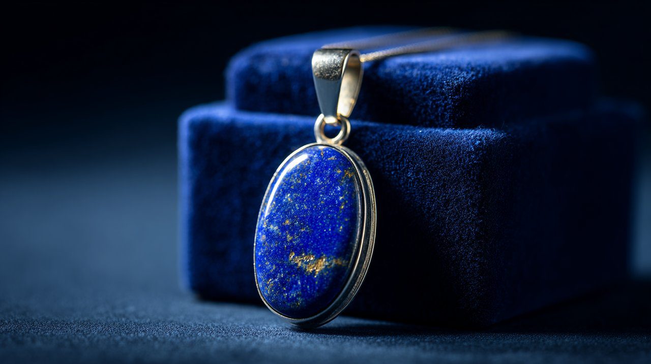 Lapis Lazuli Pendant for Intuition and Wisdom