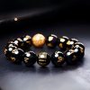 Rainbow Obsidian Om Mani Padme Hum Bracelet Rainbow Obsidian Om Mani Padme Hum Bracelet