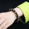 Rainbow Obsidian Om Mani Padme Hum Bracelet Rainbow Obsidian Om Mani Padme Hum Bracelet