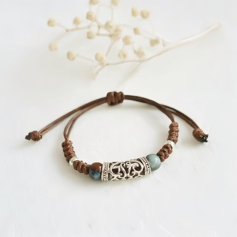 Tibetan Ceramic Bead Wealth Bracelet Tibetan Ceramic Bead Wealth Bracelet
